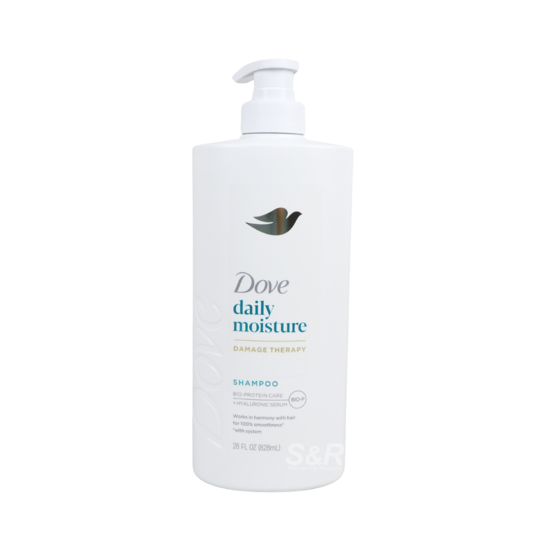 Dove Daily Moisture Damage Therapy Shampoo 828mL